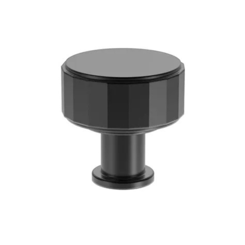 Product cut out image of Roper Rhodes Fairfax Black Knob Handle FHFAX.B